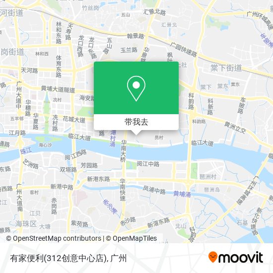 有家便利(312创意中心店)地图