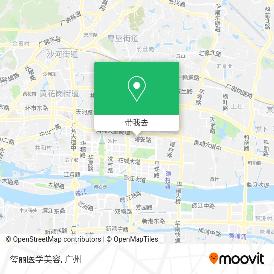 玺丽医学美容地图