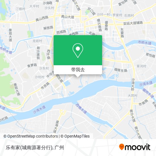 乐有家(城南源著分行)地图