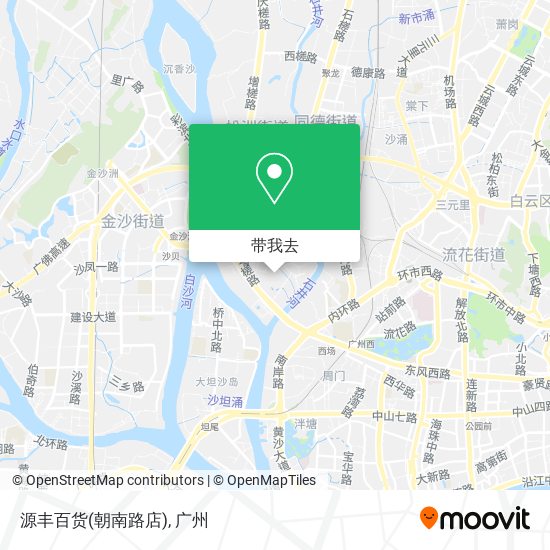 源丰百货(朝南路店)地图
