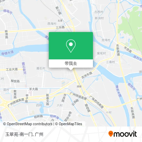 玉翠苑-南一门地图