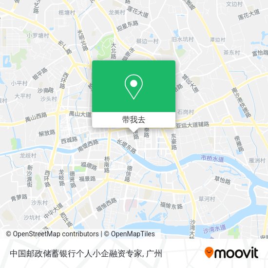 中国邮政储蓄银行个人小企融资专家地图