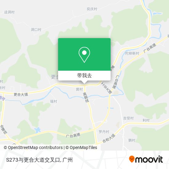 S273与更合大道交叉口地图