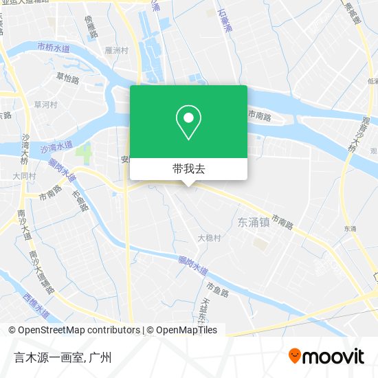 言木源一画室地图