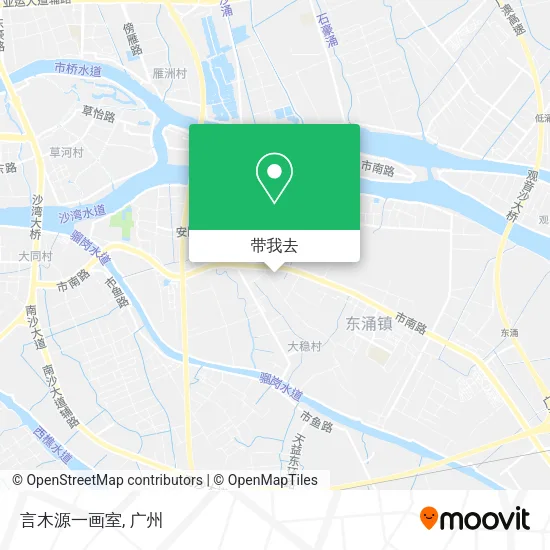 言木源一画室地图
