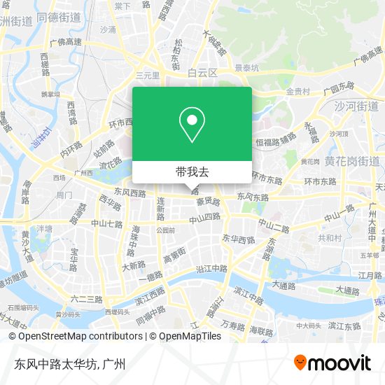 东风中路太华坊地图