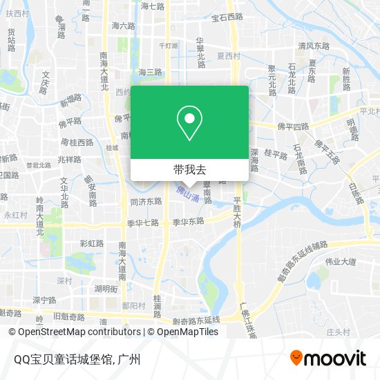 QQ宝贝童话城堡馆地图