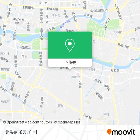 北头康乐园地图