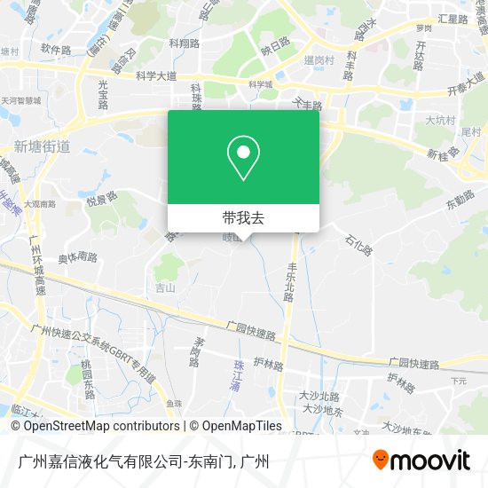 广州嘉信液化气有限公司-东南门地图