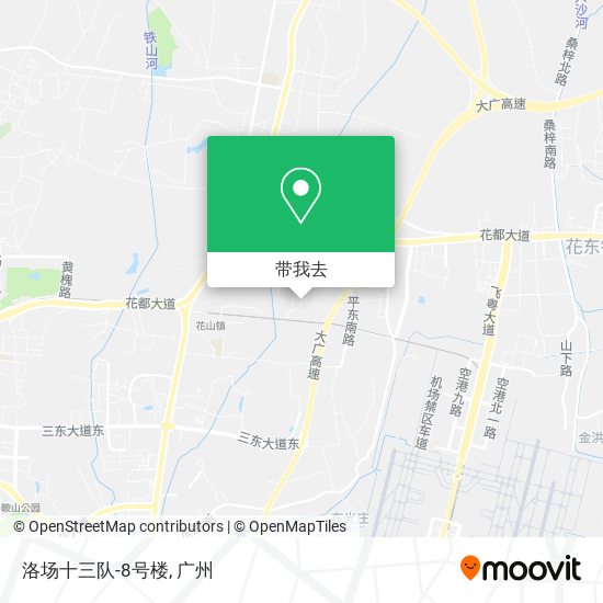 洛场十三队-8号楼地图