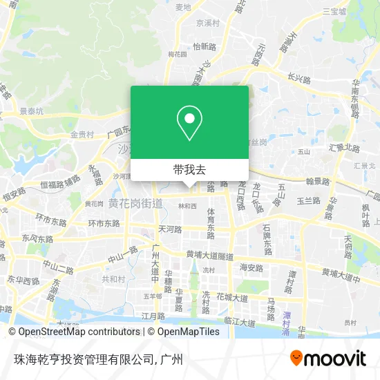 珠海乾亨投资管理有限公司地图