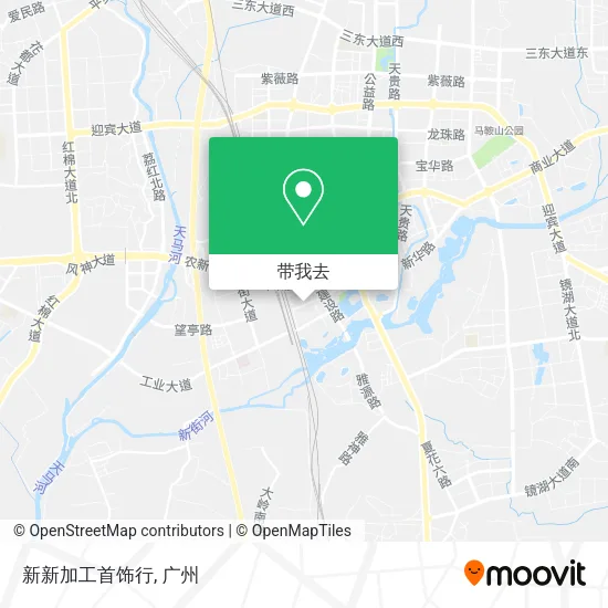 新新加工首饰行地图