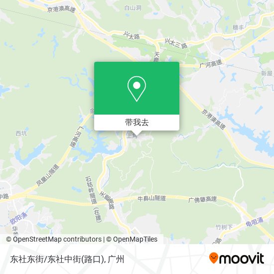 东社东街/东社中街(路口)地图