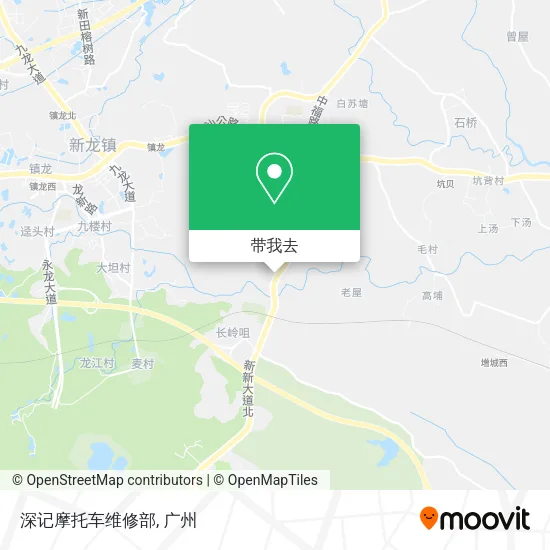 深记摩托车维修部地图