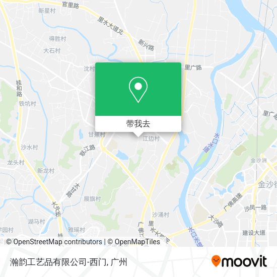 瀚韵工艺品有限公司-西门地图