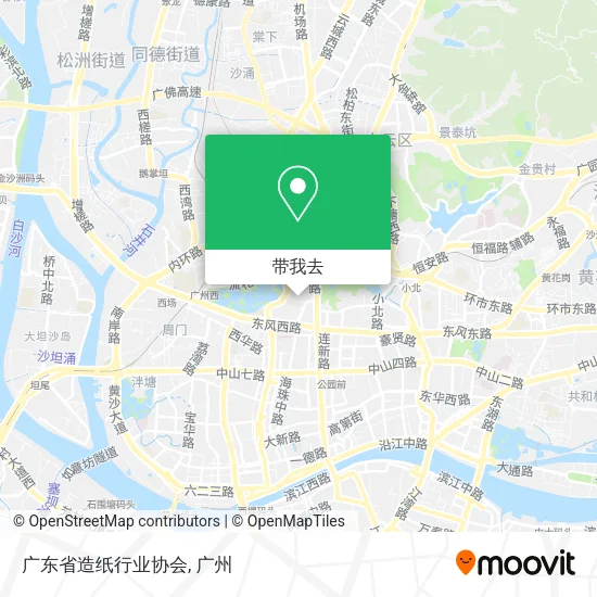 广东省造纸行业协会地图