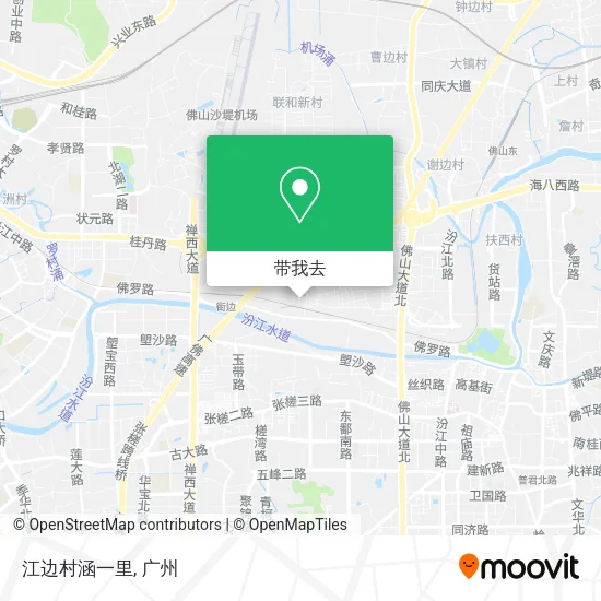 江边村涵一里地图