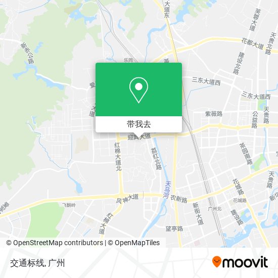交通标线地图