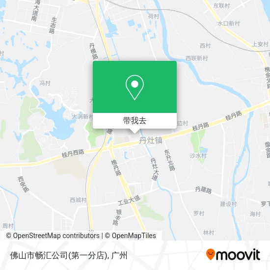 佛山市畅汇公司(第一分店)地图