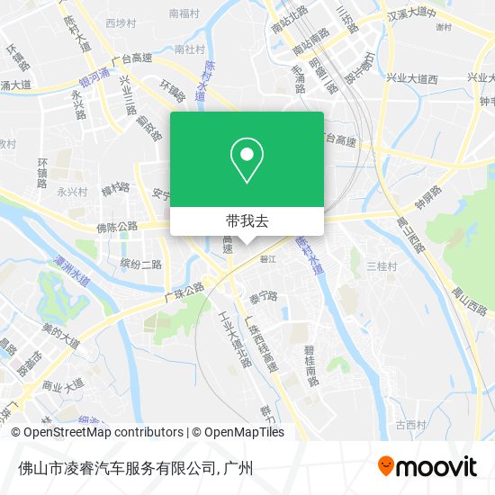 佛山市凌睿汽车服务有限公司地图