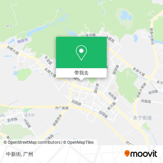 中新街地图