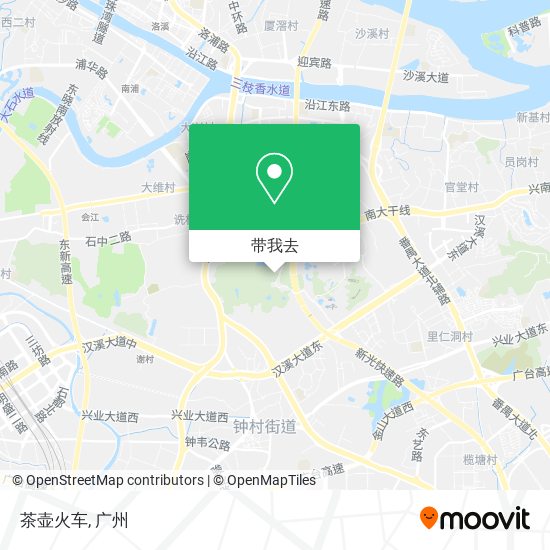 茶壶火车地图