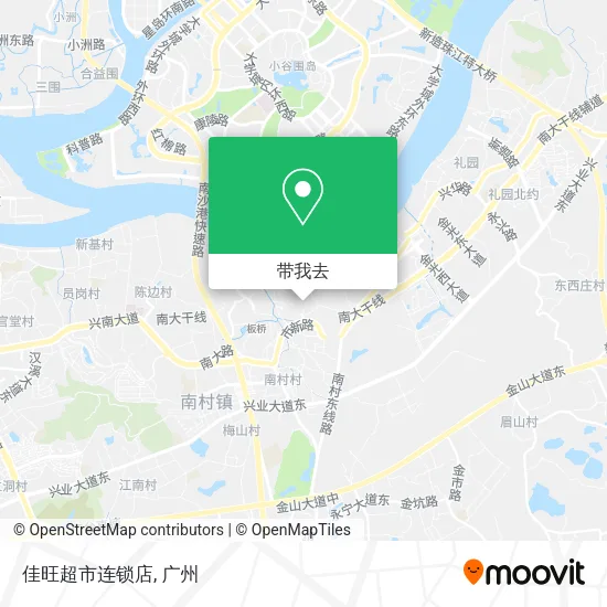 佳旺超市连锁店地图