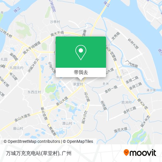 万城万充充电站(草堂村)地图