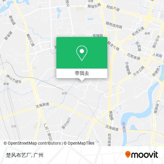 楚风布艺厂地图