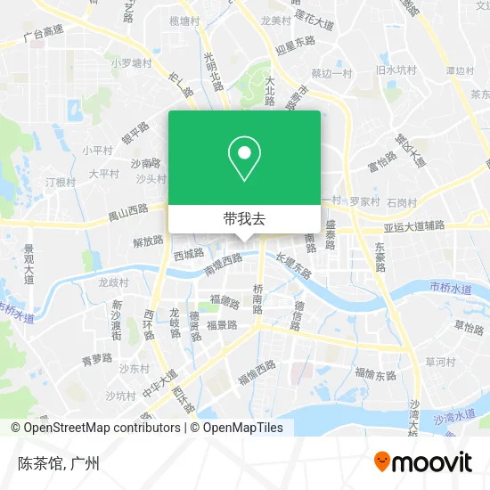 陈茶馆地图