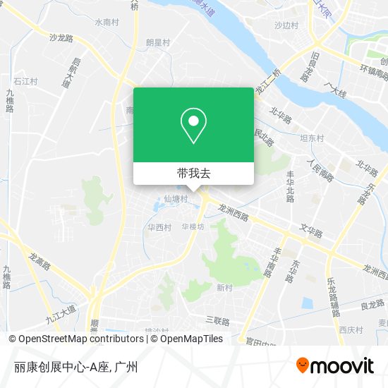 丽康创展中心-A座地图