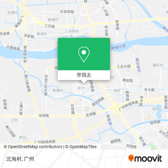 北海村地图