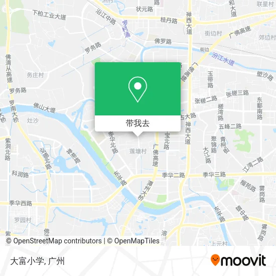 大富小学地图