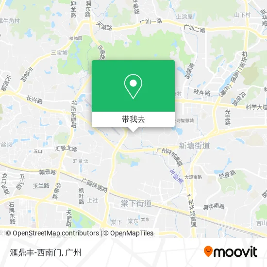 滙鼎丰-西南门地图