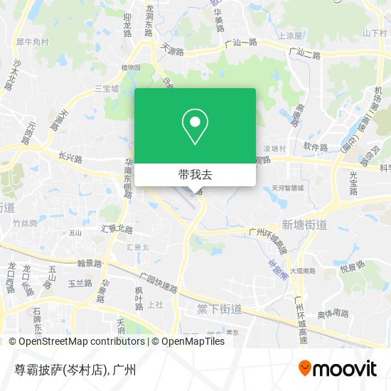 尊霸披萨(岑村店)地图