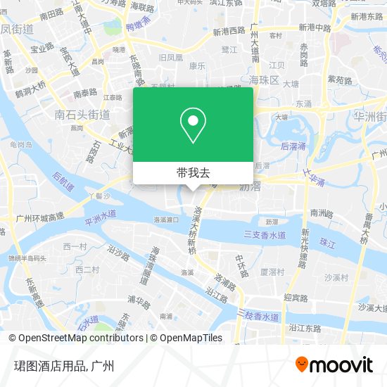 珺图酒店用品地图