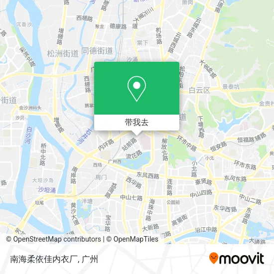 南海柔依佳内衣厂地图