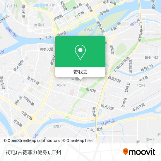 街电(古德菲力健身)地图