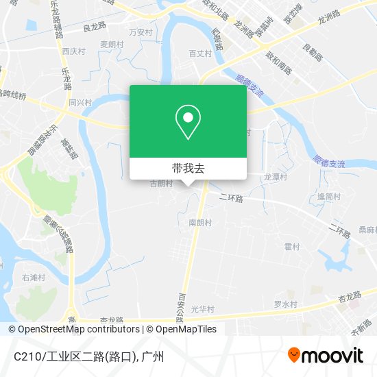 C210/工业区二路(路口)地图