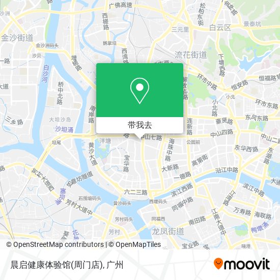 晨启健康体验馆(周门店)地图