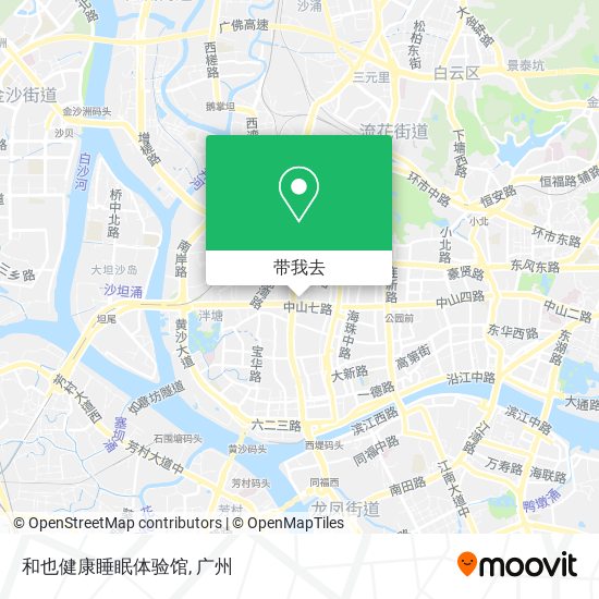 和也健康睡眠体验馆地图