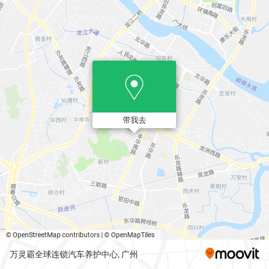 万灵霸全球连锁汽车养护中心地图