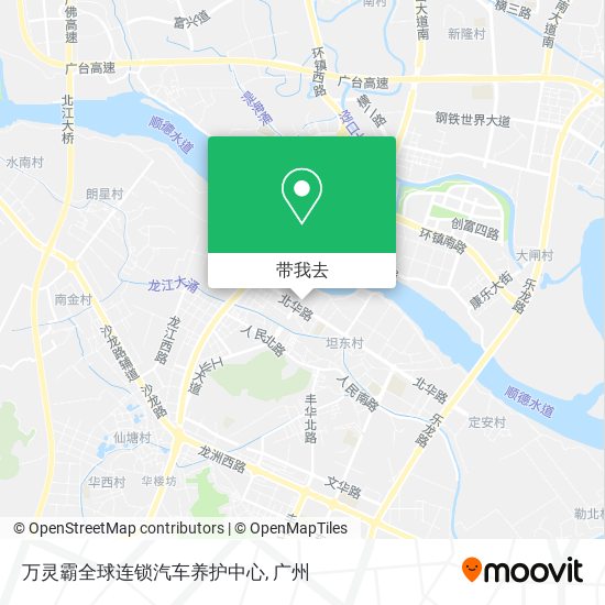 万灵霸全球连锁汽车养护中心地图