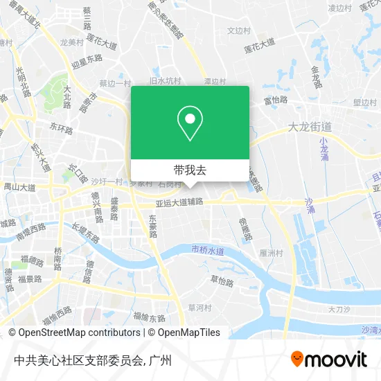 中共美心社区支部委员会地图