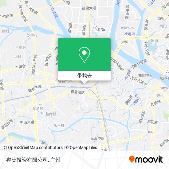 睿赞投资有限公司地图