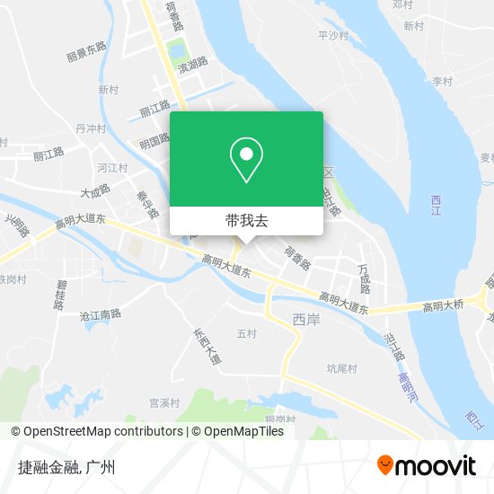 捷融金融地图