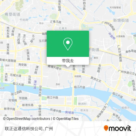 联正达通信科技公司地图
