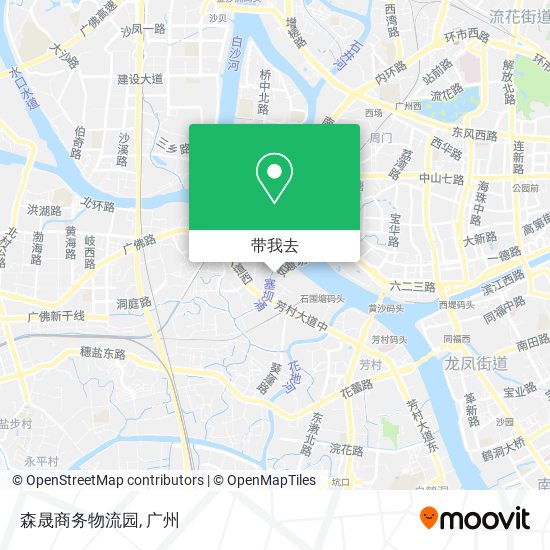 森晟商务物流园地图