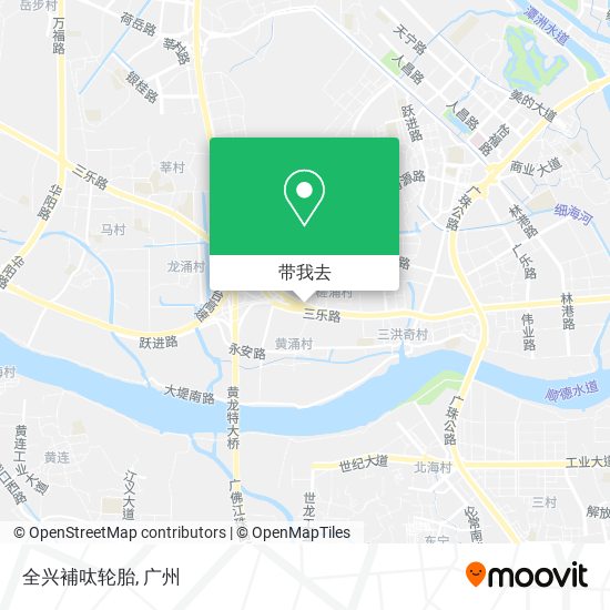 全兴補呔轮胎地图