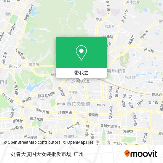 一处春大厦国大女装批发市场地图